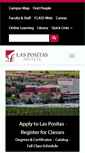 Mobile Screenshot of laspositascollege.edu