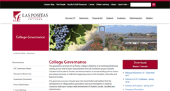 Desktop Screenshot of grapevine.laspositascollege.edu